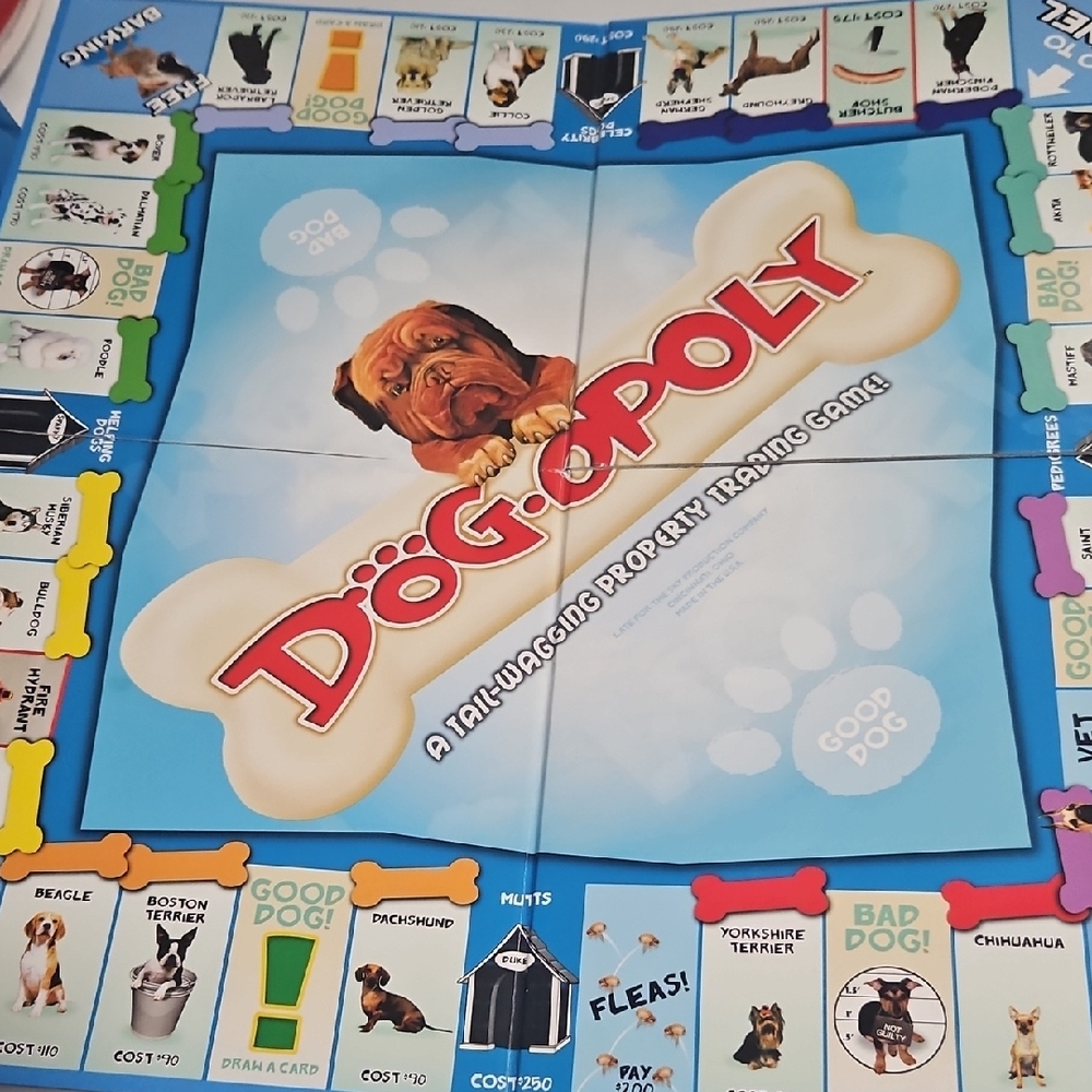 Dog-Opoly Board Game for Dog Lovers